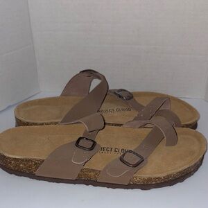 Project Cloud comfortable slip on sandals size 8.5